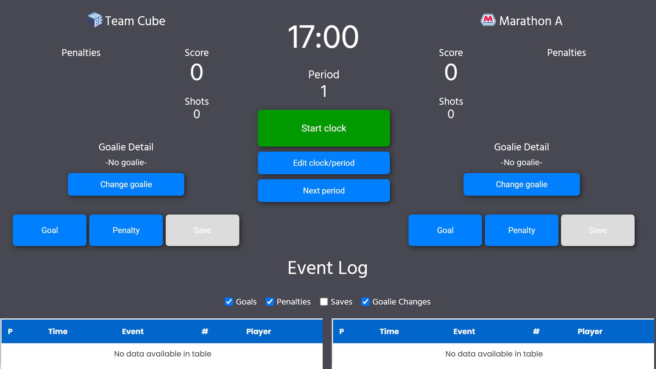 scoresheet screenshot